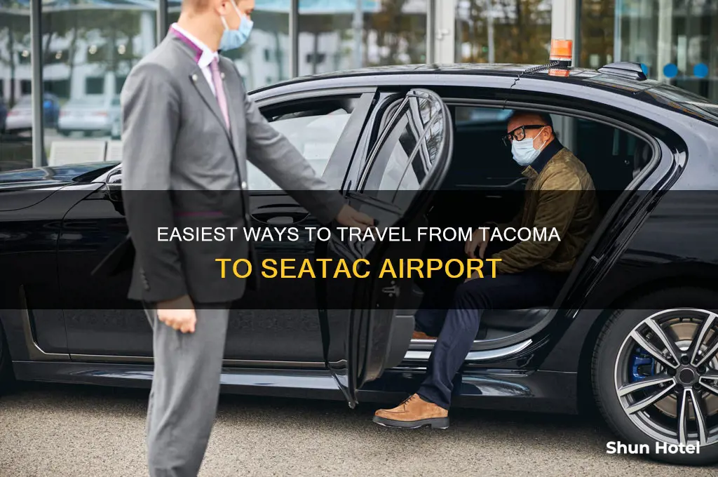 how to get to seatac airport from tacoma