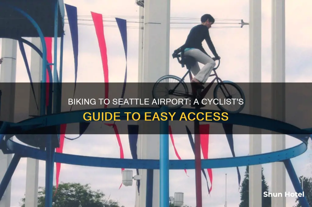 how to get to seattle airport by bike