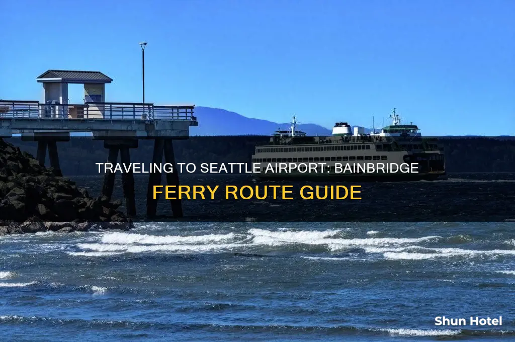 how to get to seattle airport from bainbridge ferry