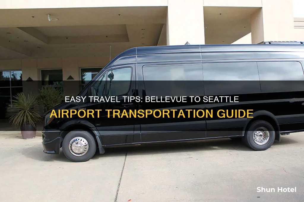 how to get to seattle airport from bellevue