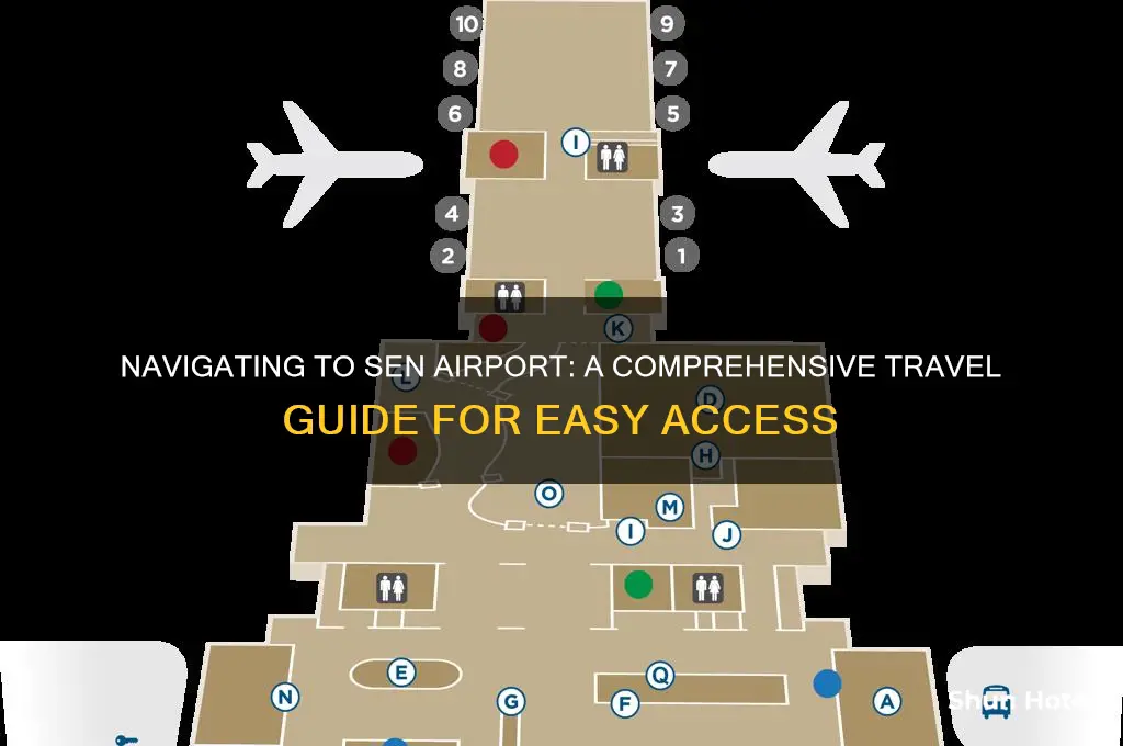 how to get to sen airport