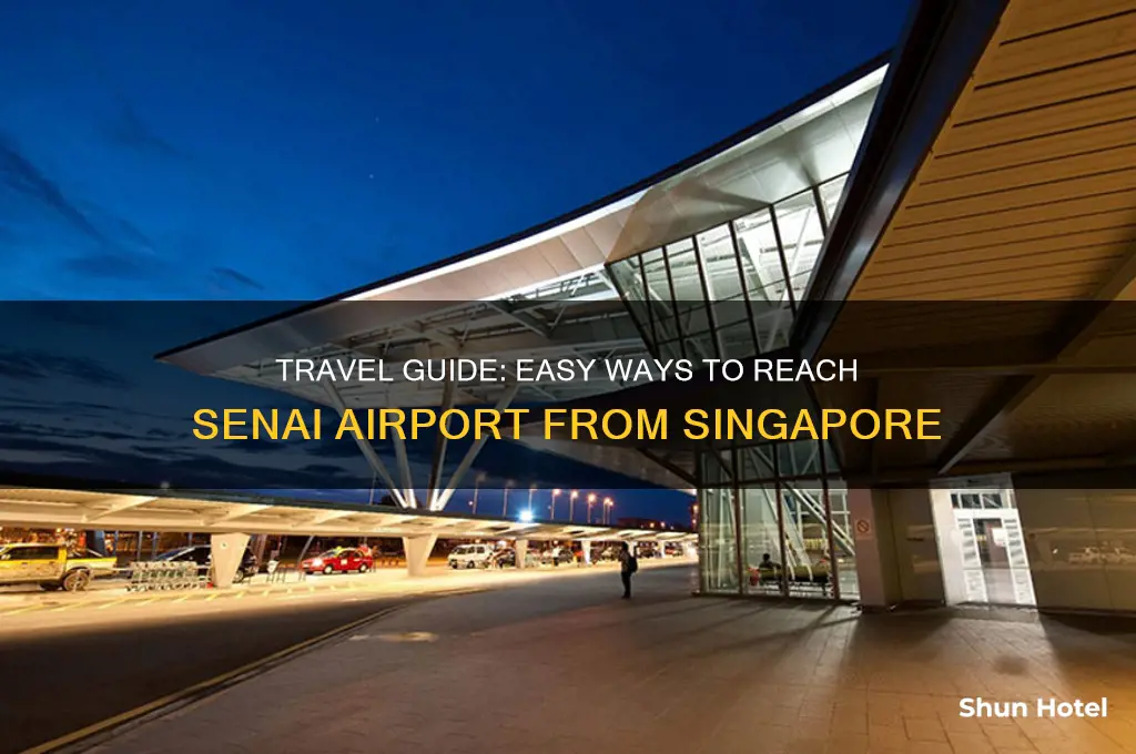 how to get to senai airport from singapore