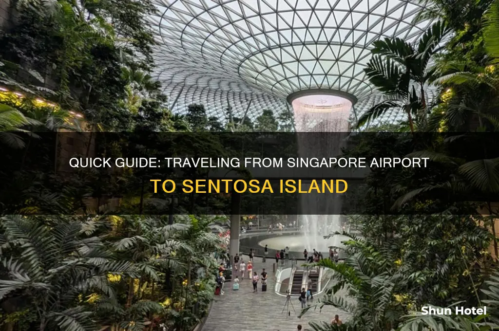 how to get to sentosa from airport