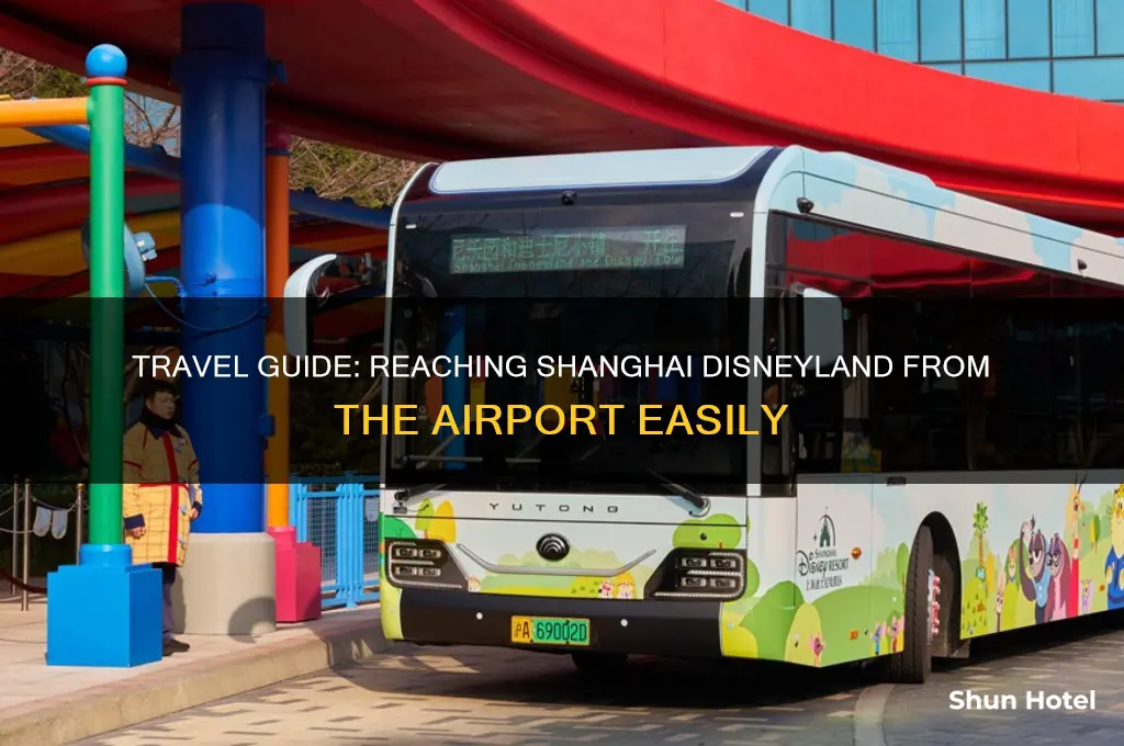 how to get to shanghai disneyland from airport