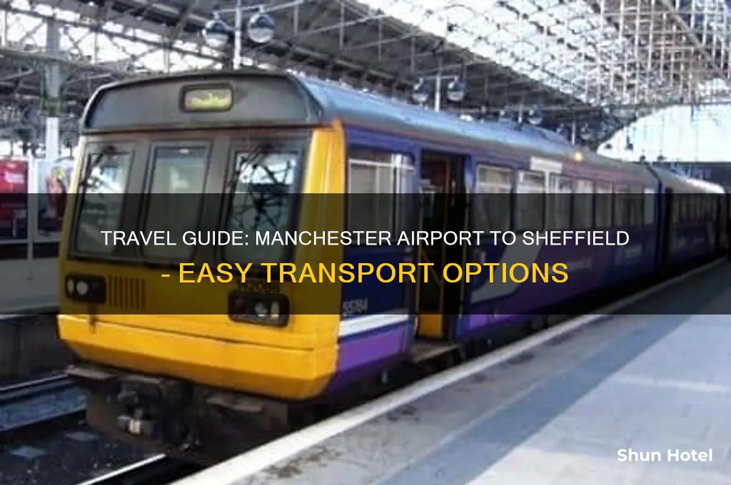 how to get to sheffield from manchester airport