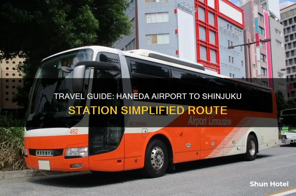 how to get to shinjuku station from haneda airport