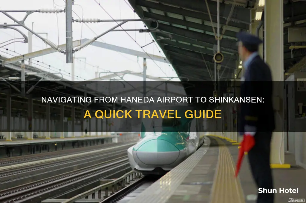 how to get to shinkansen from haneda airport