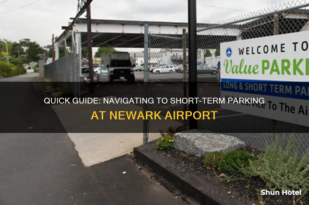 how to get to short term parking at newark airport