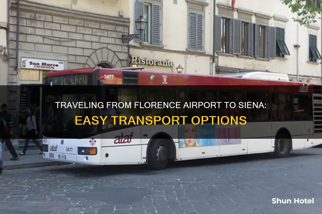 how to get to siena from florence airport
