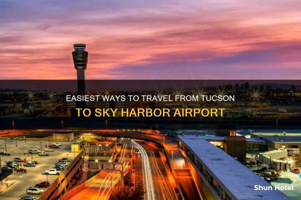 how to get to sky harbor airport from tucson az