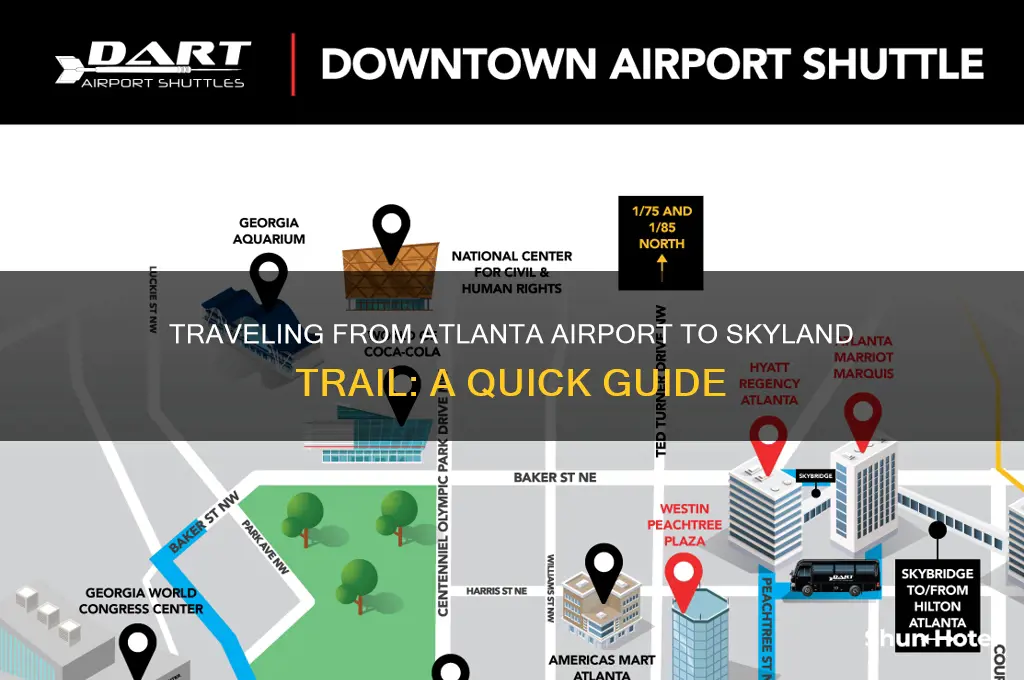 how to get to skyland trail from atlanta airport