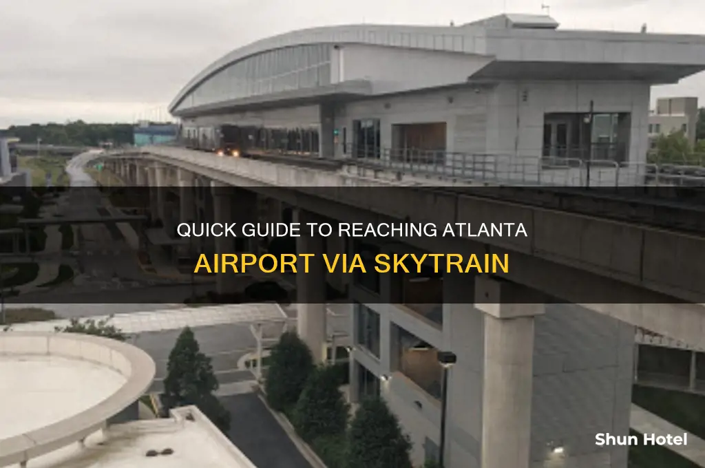 how to get to skytrain atlanta airport