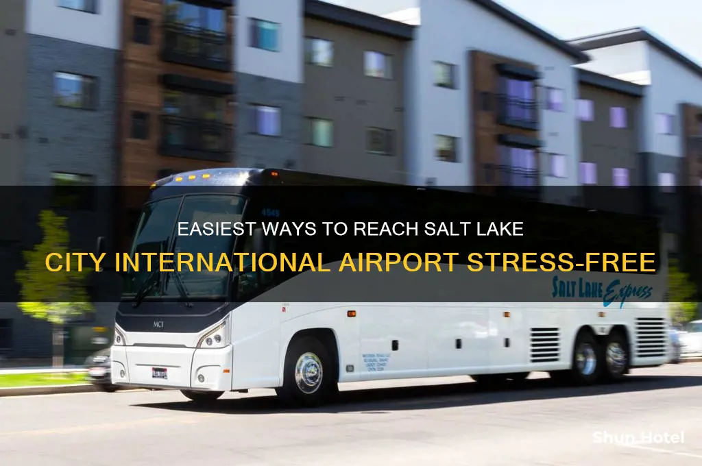 how to get to slc airport