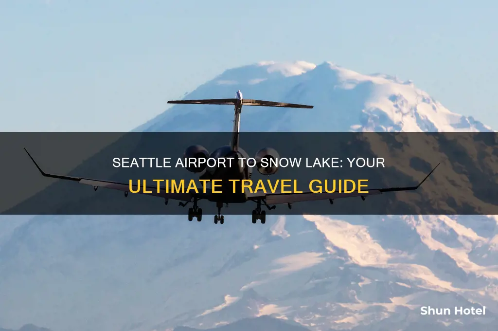 how to get to snow lake from seattle airport