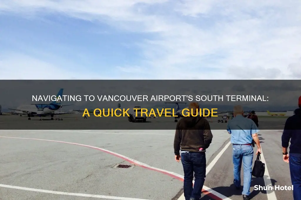 how to get to south terminal vancouver airport