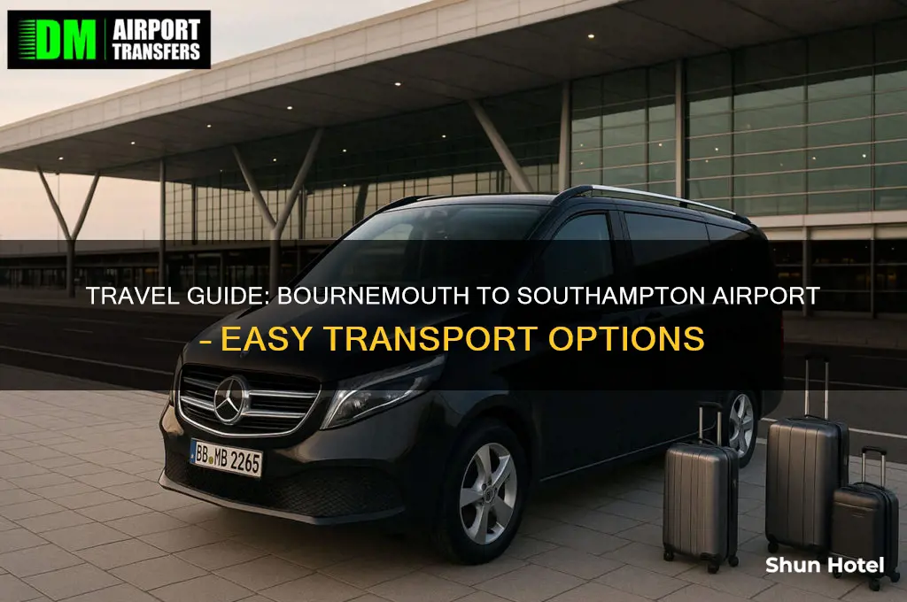 how to get to southampton airport from bournemouth