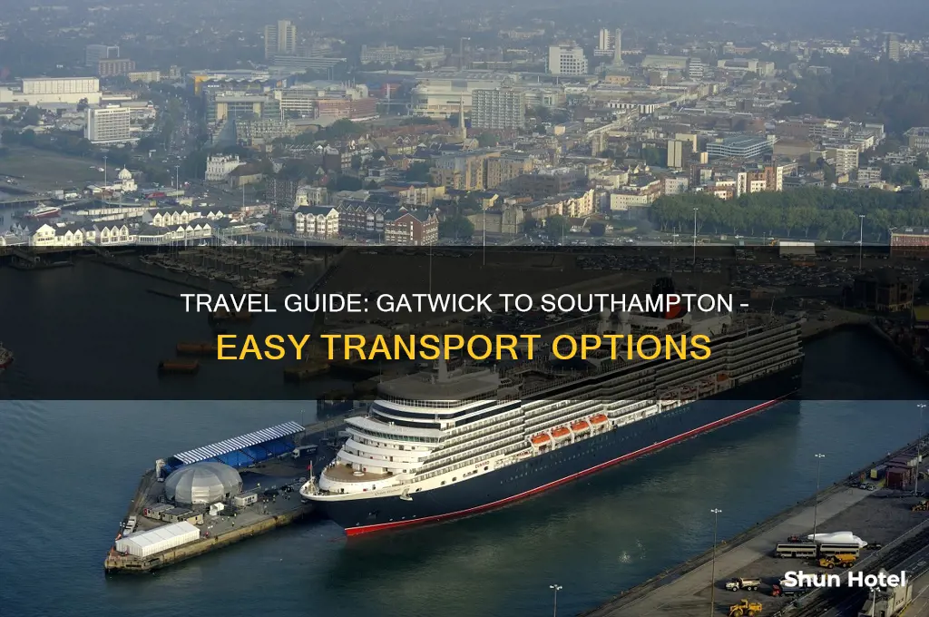 how to get to southampton from gatwick airport