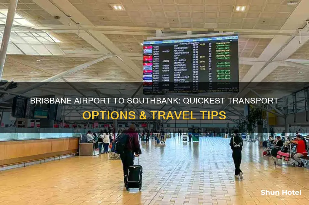 how to get to southbank from brisbane airport