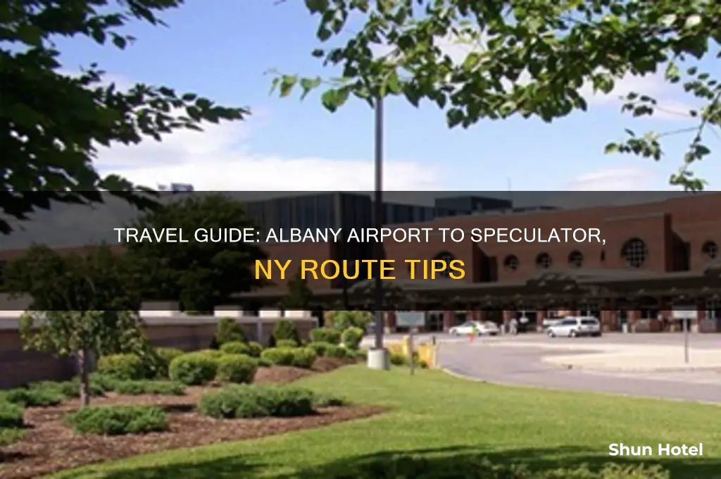 how to get to speculator ny from albany airport