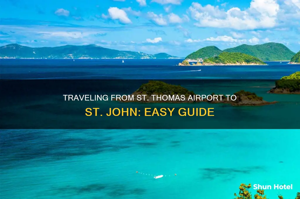 how to get to st johns from st thomas airport