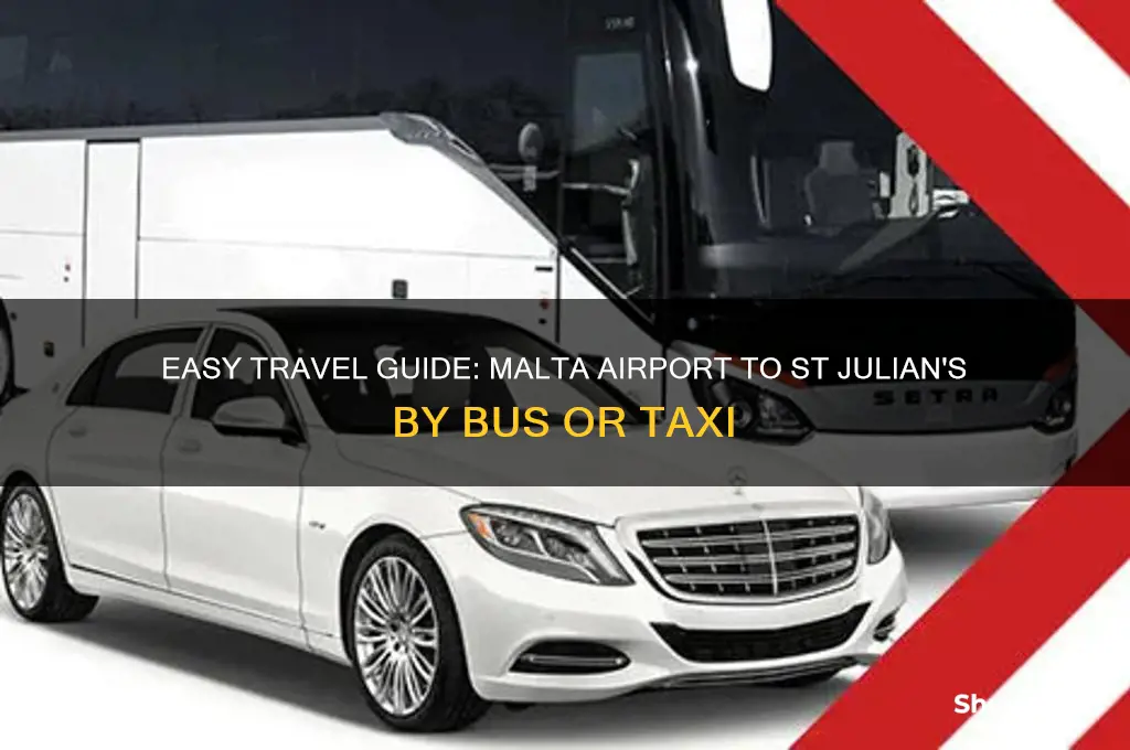 how to get to st julians from malta airport