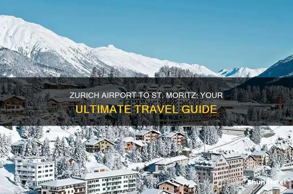 how to get to st moritz from zurich airport
