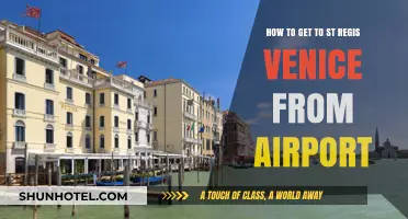 Traveling to St. Regis Venice: Easy Airport Transfer Guide