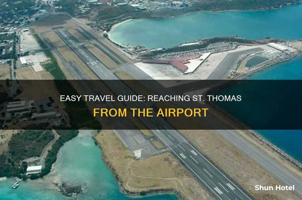 how to get to st.thomas from airport