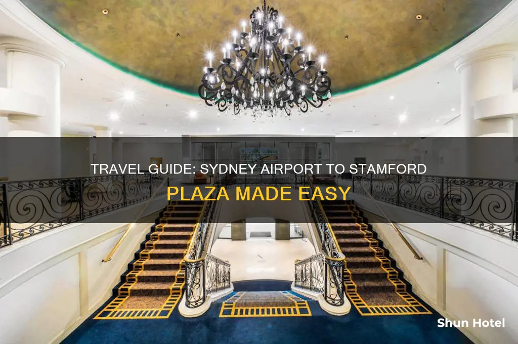 how to get to stamford plaza from sydney airport