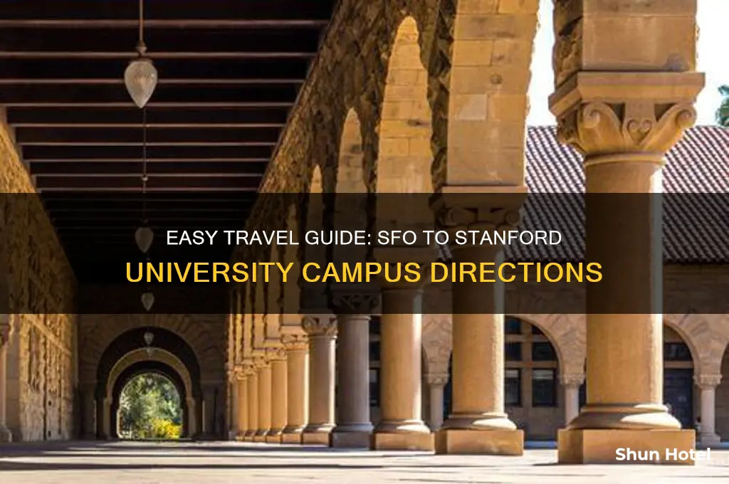 how to get to stanford from airport
