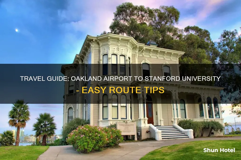 how to get to stanford from oakland airport