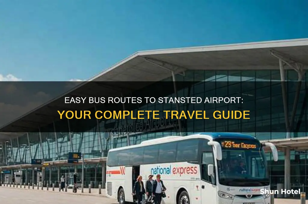 how to get to stansted airport by bus