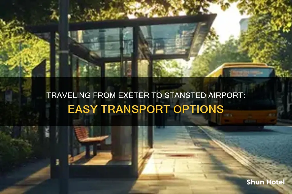 how to get to stansted airport from exeter
