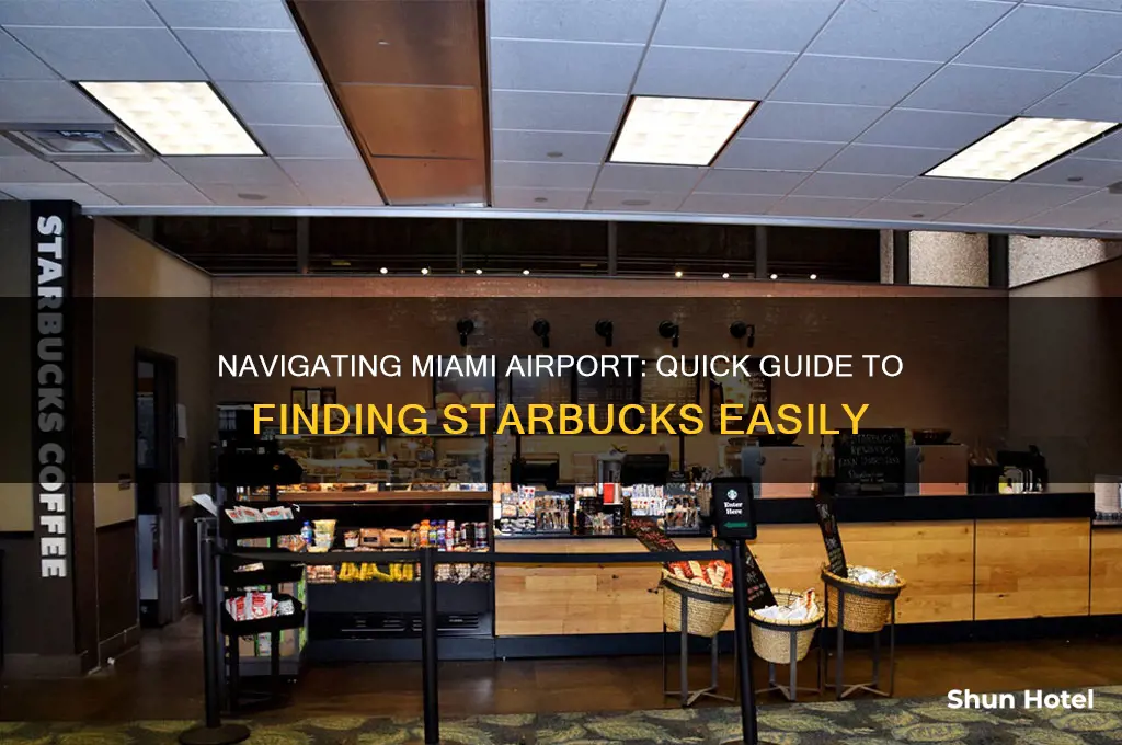how to get to starbucks in miami airport