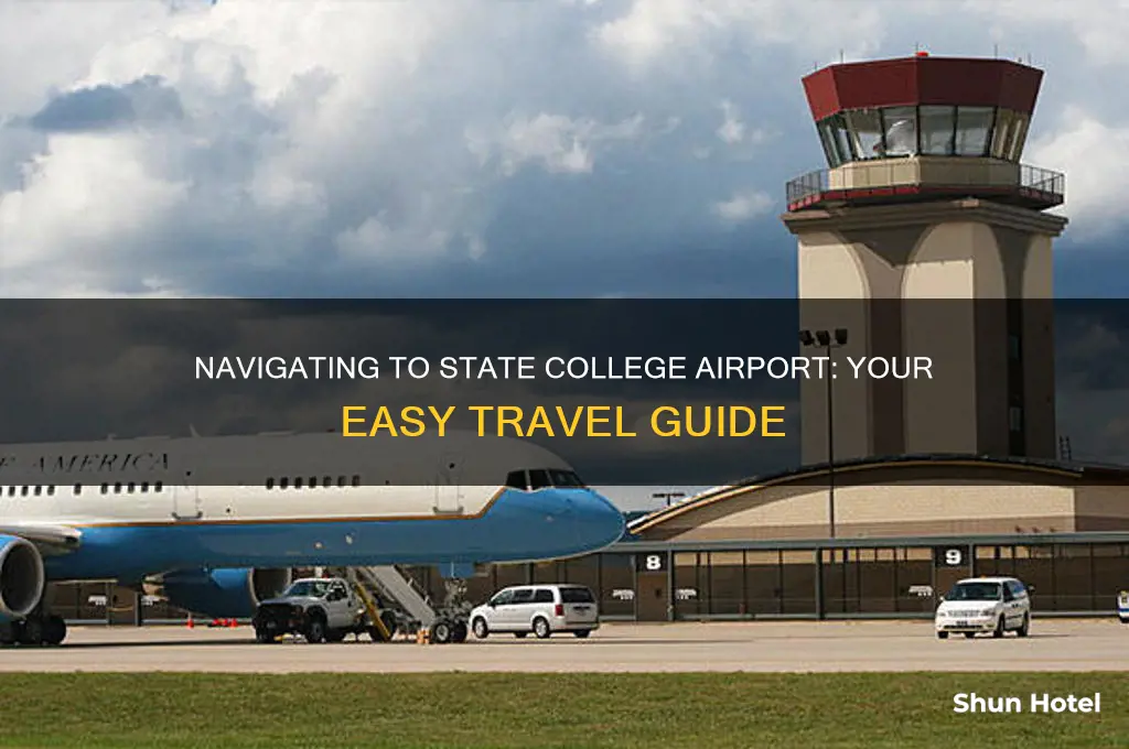 how to get to state college airport