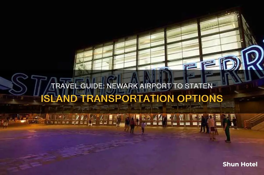 how to get to staten island from newark airport