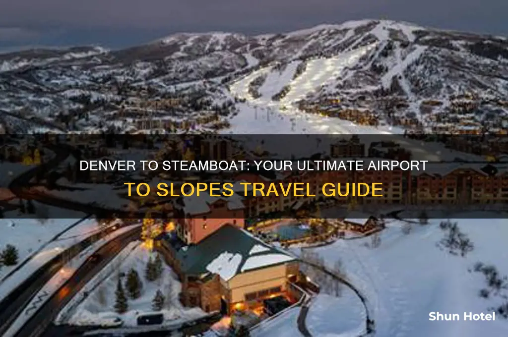 how to get to steamboat from denver airport