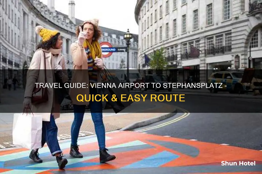 how to get to stephansplatz from vienna airport