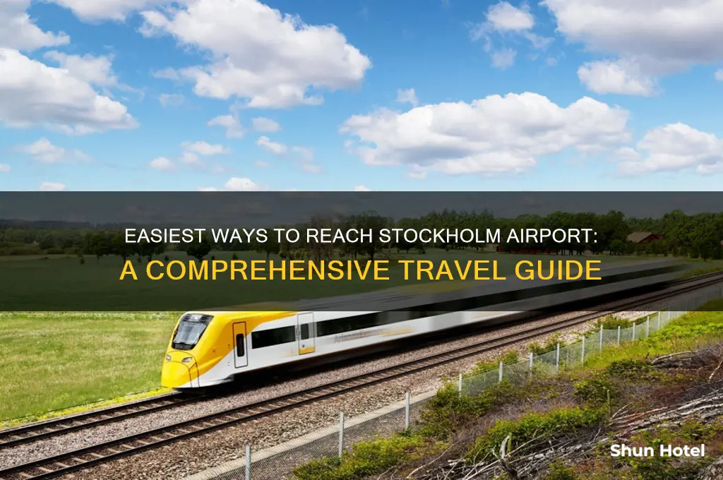 how to get to stockholm airport