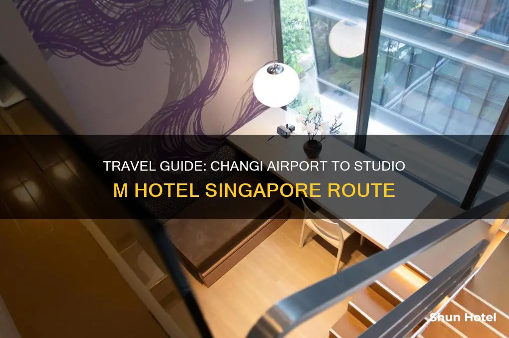 how to get to studio m hotel from changi airport