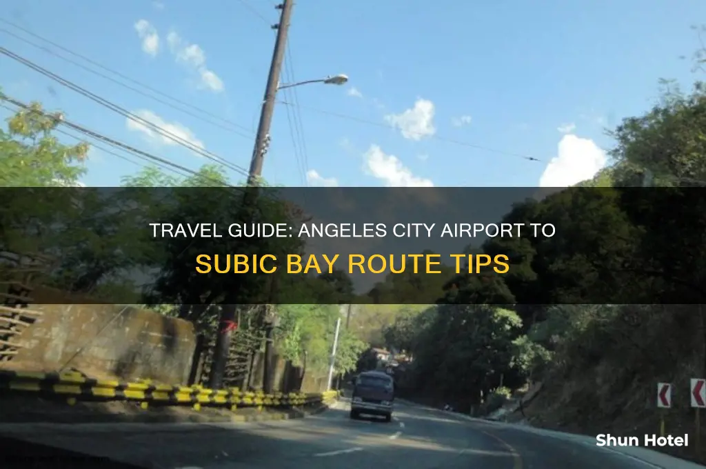 how to get to subic bay from angeles city airport
