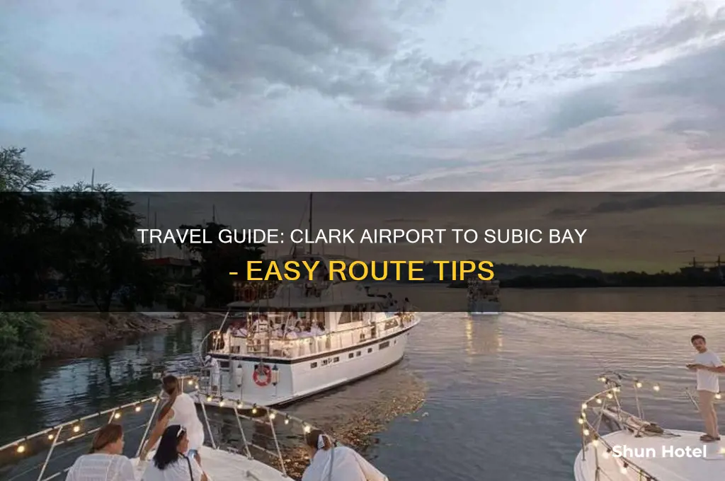 how to get to subic from clark airport