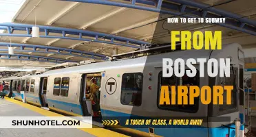 Quick Guide: Navigating from Boston Airport to Subway Stations