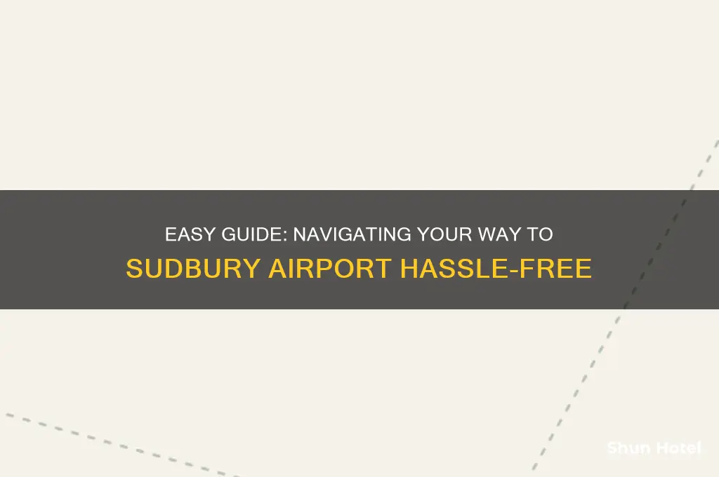 how to get to sudbury airport