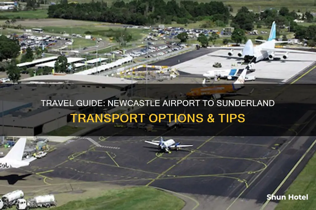 how to get to sunderland from newcastle airport