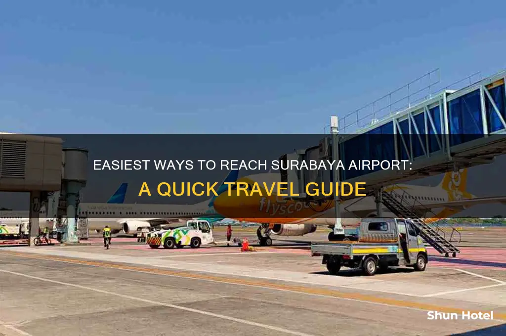 how to get to surabaya airport