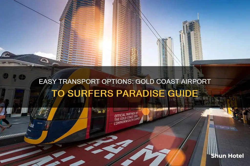 how to get to surfers paradise from gold coast airport