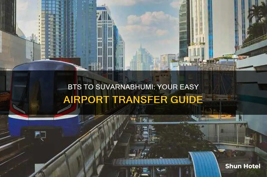 how to get to suvarnabhumi airport by bts