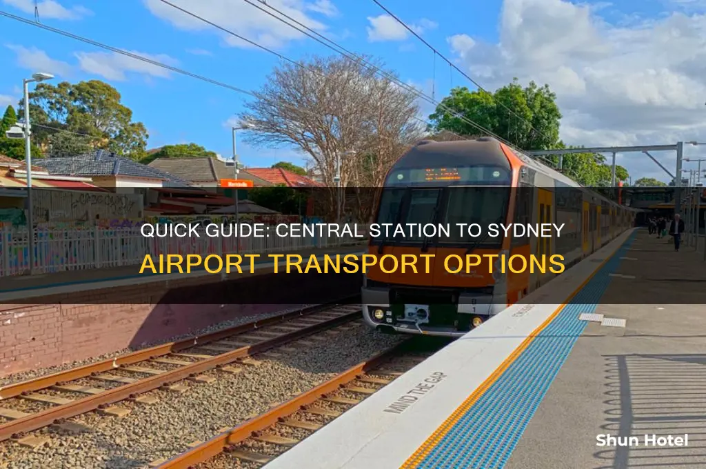 how to get to sydney airport from central