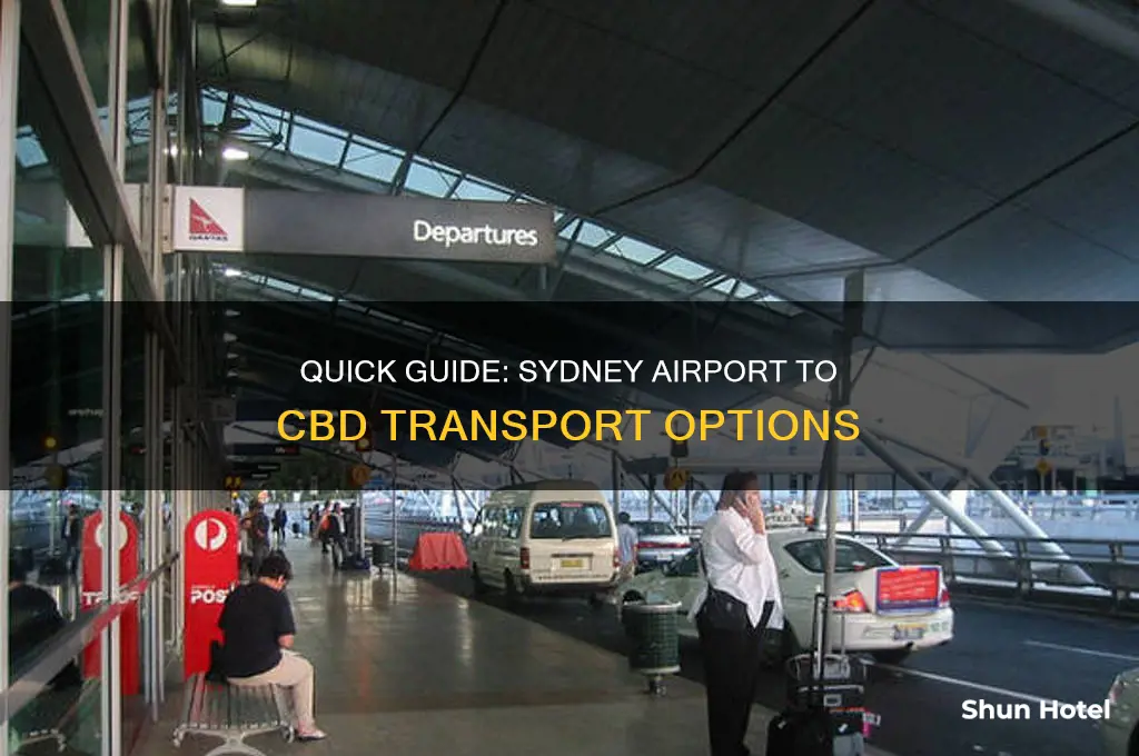 how to get to sydney cbd from airport